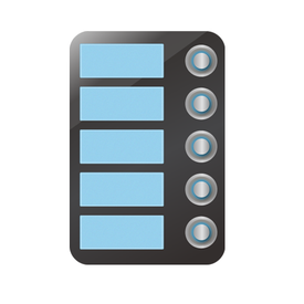 mod-prime-5b-knappmodul-til-easy-call-7a - Bilder/2019/Modul GSM/5 Button GSM Module.png