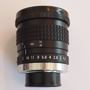H1214D - Objektiv - 12mm, F1, 2, 1/2C